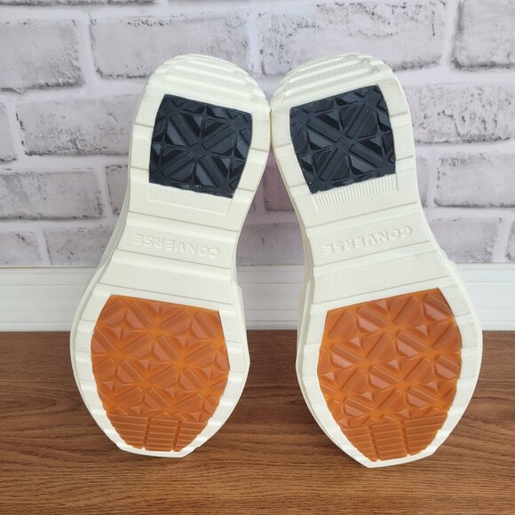 ❤️Converse Chuck 70 De Luxe Wedge Hi Sz 8 Womens Shoes Purple Sneakers A07584C - Picture 7 of 13